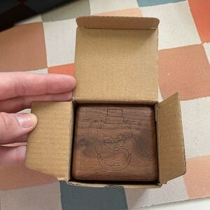 Engraved Music Box with Freddy